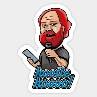 William Montgomery Hootie Hoooo! - Kill Tony Fan Design Sticker